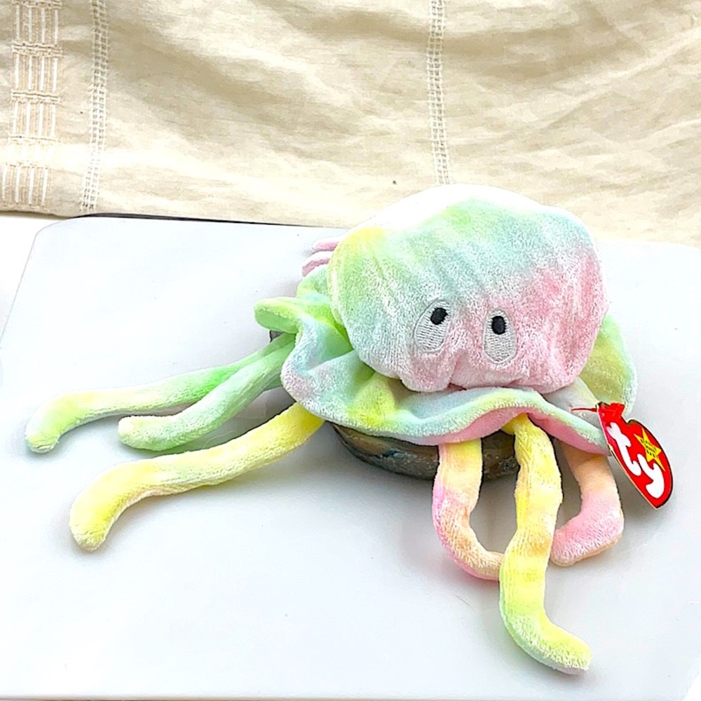 Retired 1998 Ty Beanie Baby “Goochy”The Jelly Fish. Birthday November 18, 1998 - Picture 4 of 8